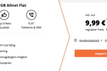 Allnet Flat 15 GB Vodafone Netz