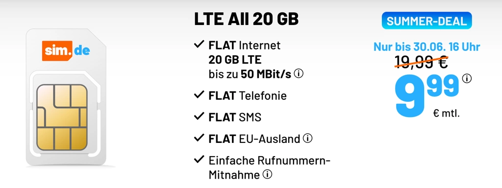 20 GB Allnet-Flat