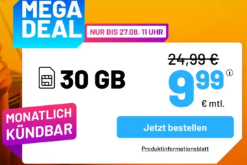 30GB unter 10 Euro