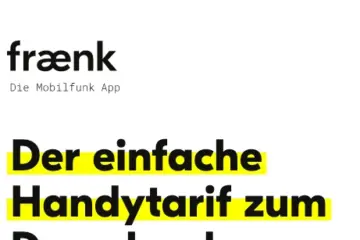 fraenk flat Gutschein Datenvolumen