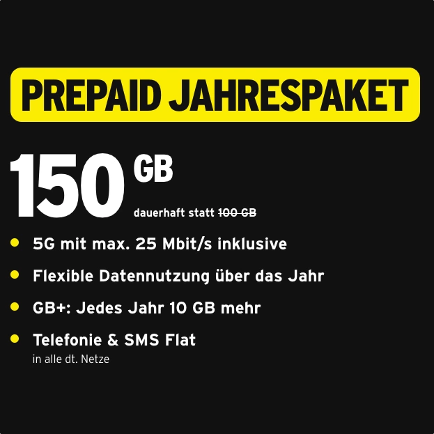 congstar Jahrespaket