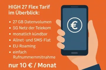 HIGH 27 GB Telekom Tarif