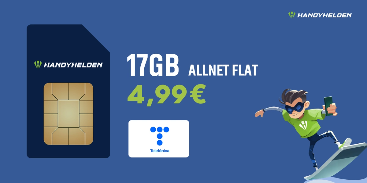 17 GB Allnet-Flat 5 Euro monatlich