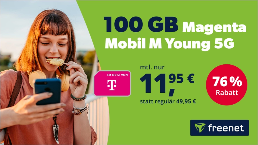 100 GB magenta Young telekom Tarif