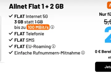 Handyvertrag unter 3 Euro