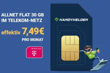 10 Euro Telekom Handyvertrag 30 GB