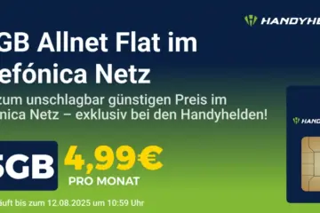 5 Euro 25 GB Tarif