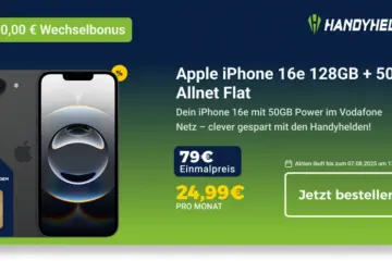 iPhone 16e mit Vodafone Vertrag
