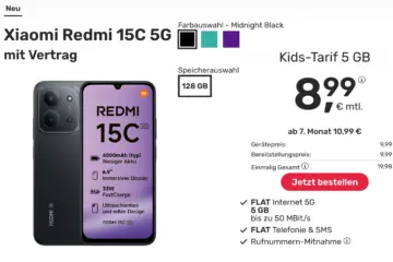 Handyvertrag mit Handy Kind Schüler