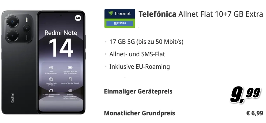 Handyvertrag mit Handy unter 10 Euro