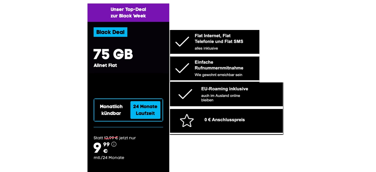 10 Euro Handytarif 75 GB