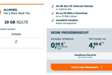 Handyvertrag Vodafone 5 Euro